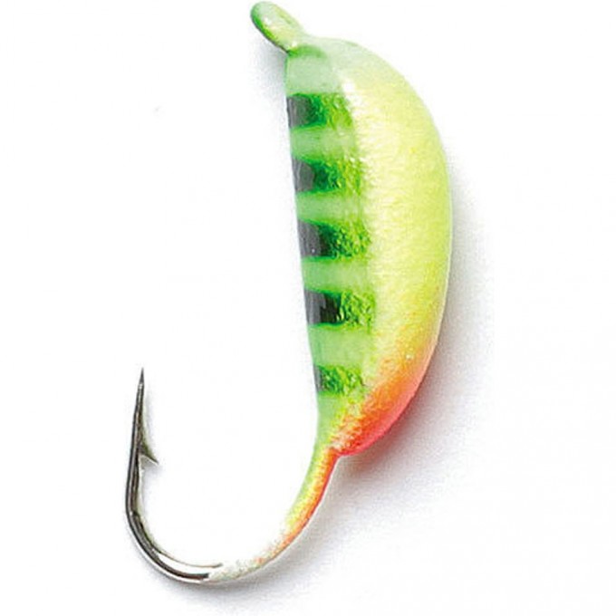 Мормышка вольфрамовая LUCKY JOHN БАНАН РИЖСКИЙ крашеная 50 мм, цвет 12P LJ11050-28