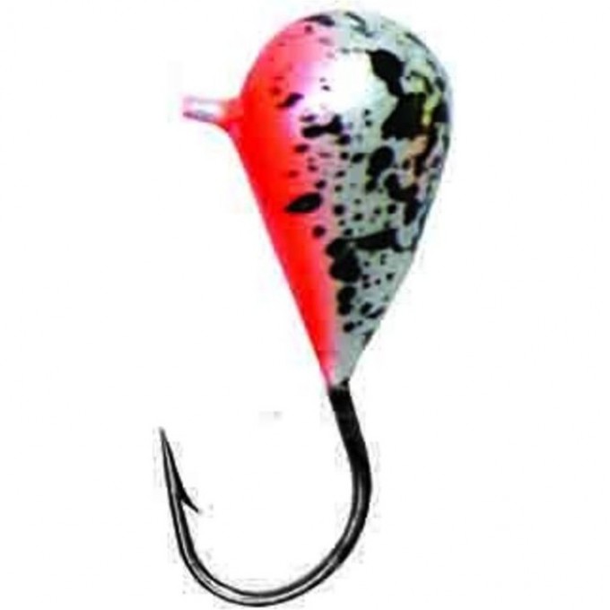 Мормышка вольфрамовая LUCKY JOHN SALMO КАПЛЯ с петелькой и полимерным порошковым покрытием 30мм, цвет 44 LJ09030-19