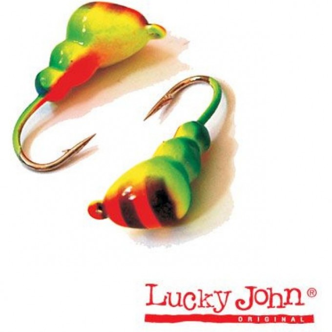 Мормышка вольфрамовая LUCKY JOHN МУРАВЕЙ крашеная с петелькой 40мм, цвет 58 LJ20040-58