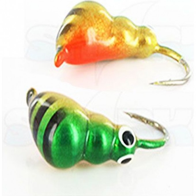 Мормышка вольфрамовая LUCKY JOHN МУРАВЕЙ крашеная с петелькой 50мм, цвет 54 LJ20050-54