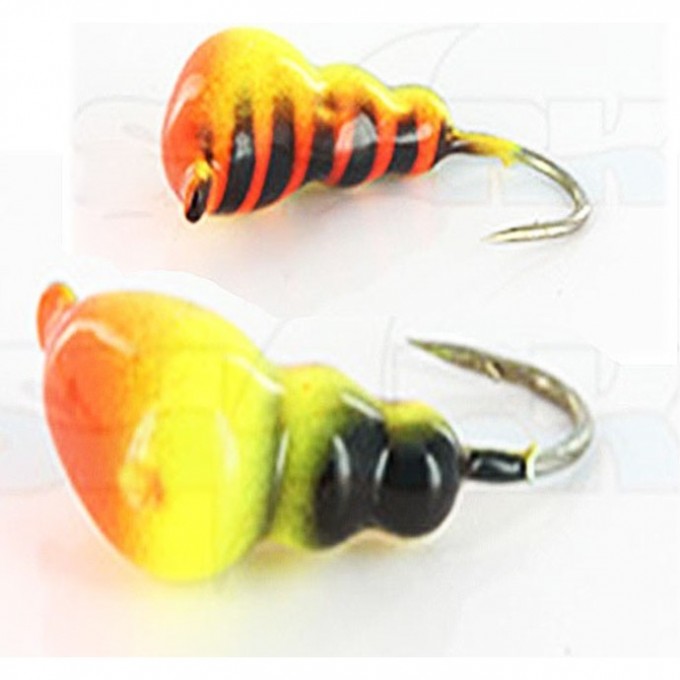 Мормышка вольфрамовая LUCKY JOHN МУРАВЕЙ крашеная с петелькой 50мм, цвет 55 LJ20050-55