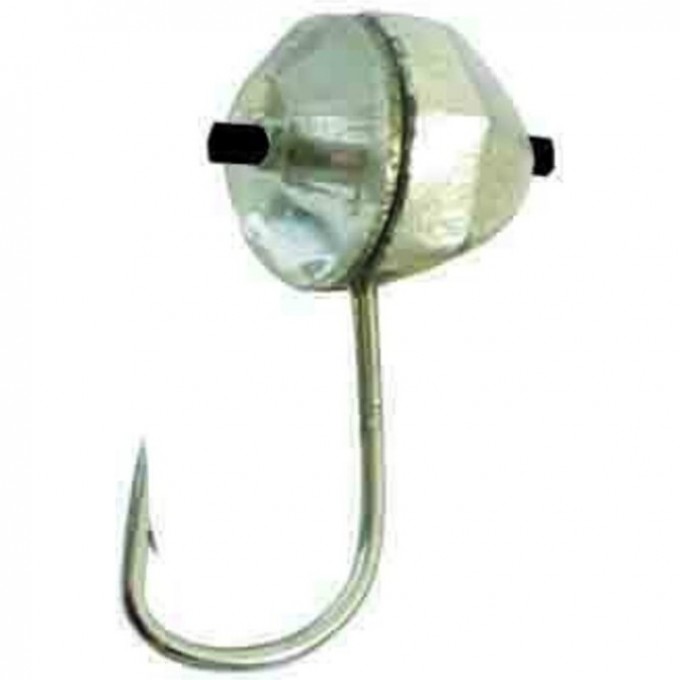 Мормышка вольфрамовая LUCKY JOHN SALMO КРУГЛАЯ граненая с петелькой и Swarovski 40мм, цвет 06 LJ06040-108