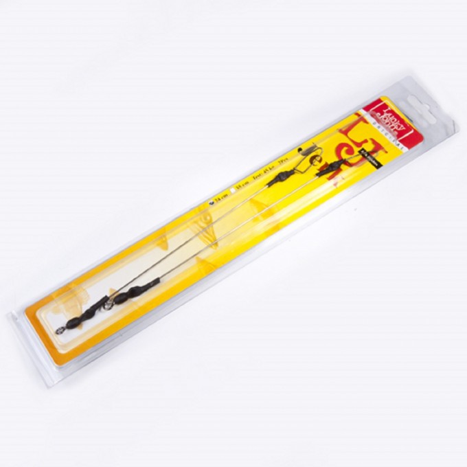 Поводки стальные LUCKY JOHN JERK LEADER 45Кг 24См 2Шт. 7016-240