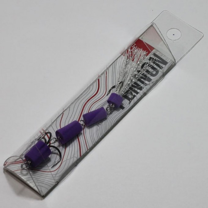 Приманка джиговая LUCKY JOHN PENNON 25, цвет фиолетовый в блистере FB3003547