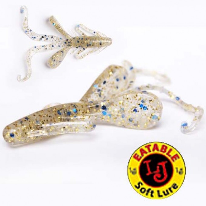 Твистеры съедобные LUCKY JOHN PRO SERIES HOGY HOG 1.6in (41 мм), цвет ca35, 10 шт. 140109-CA35