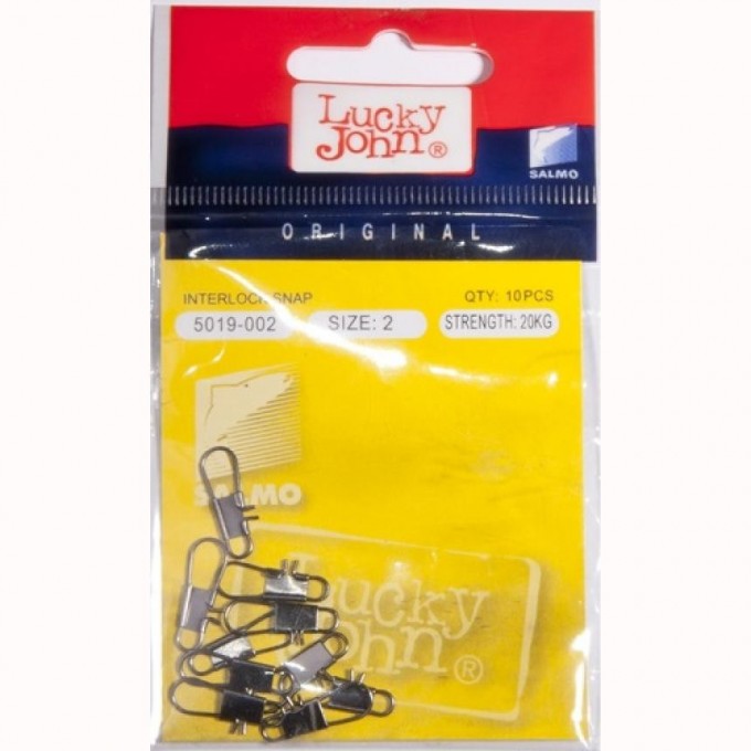 Вертлюги LUCKY JOHN HIGH SPEED DOUBLE ROLLING K003/0 5Шт. LJ5067-K030