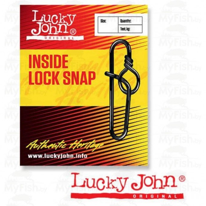 Застежки LUCKY JOHN INSIDELOCK 003 5Шт. LJ5060-003