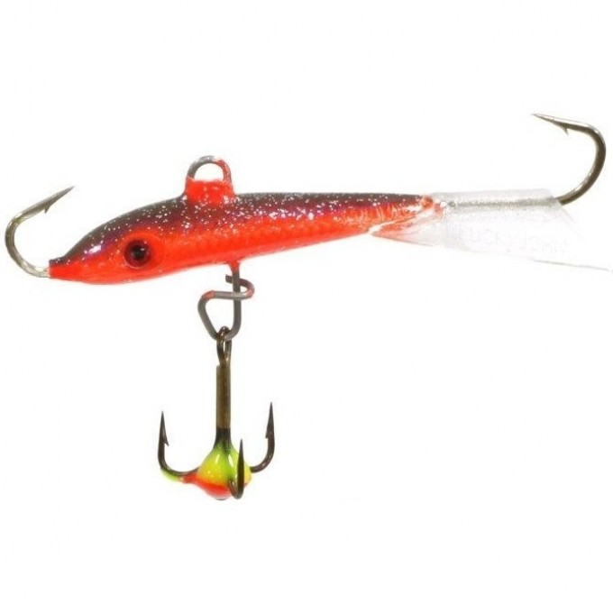 Балансир LUCKY JOHN FIN 4 + тройник 60Мм/56 Блистер 71413-56