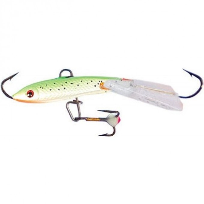 Балансир LUCKY JOHN FIN 5 + тройник 70Мм/40 Блистер 71513-40