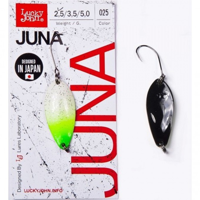Блесна колеблющаяся LUCKY JOHN JUNA 3,5 г, цвет 025 LJJU35-025
