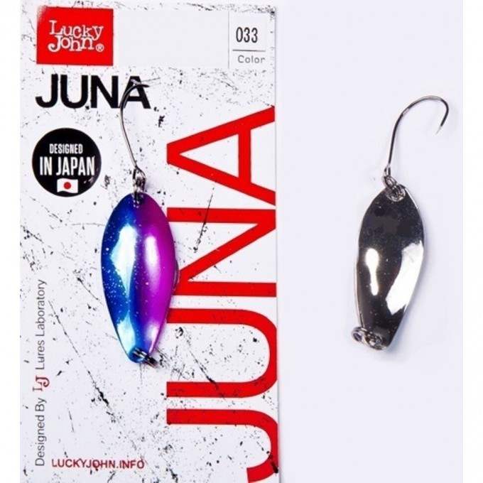 Блесна колеблющаяся LUCKY JOHN JUNA 3,5 г, цвет 033 LJJU35-033