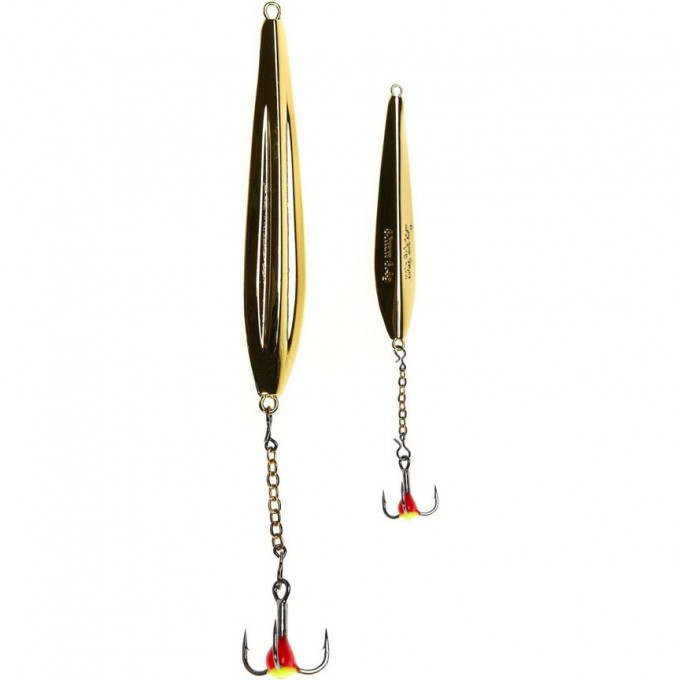 Блесна вертикальная зимняя LUCKY JOHN DIAMOND BLADE с цепью и крючком, 60 мм, цвет G LJFB60-G