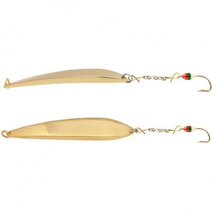 Блесна вертикальная зимняя LUCKY JOHN SCANDI с цепочкой и крючком 12.0Г G Блистер 8560-G