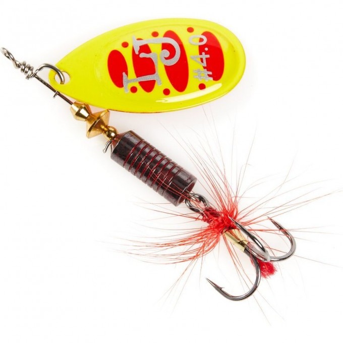 Блесна вращающаяся LUCKY JOHN BONNIE BLADE №4, 10,3 г, цвет 010 LJBB04-010