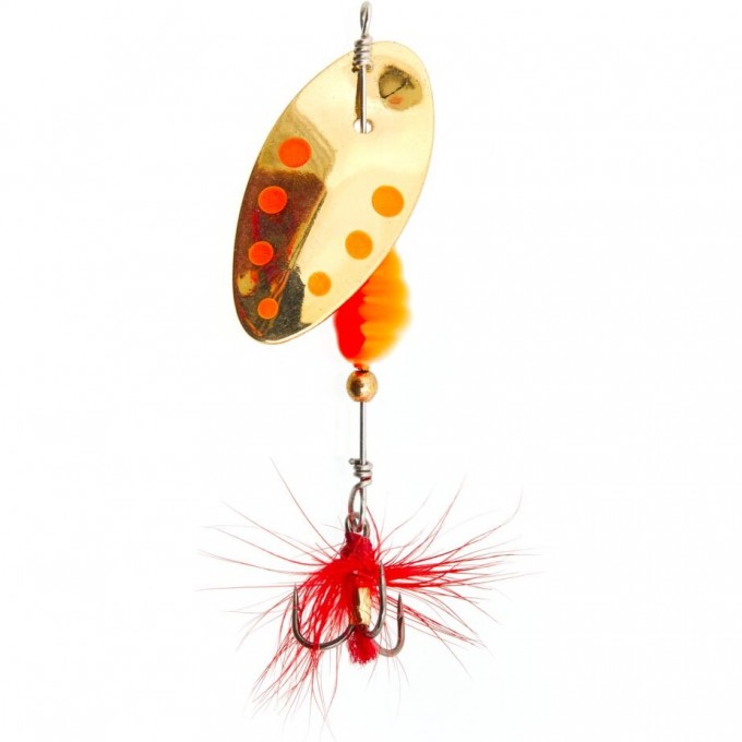 Блесна вращающаяся LUCKY JOHN EXCENTRIC IN-LINE №2, 4 г, цвет 005 LJEX02-005