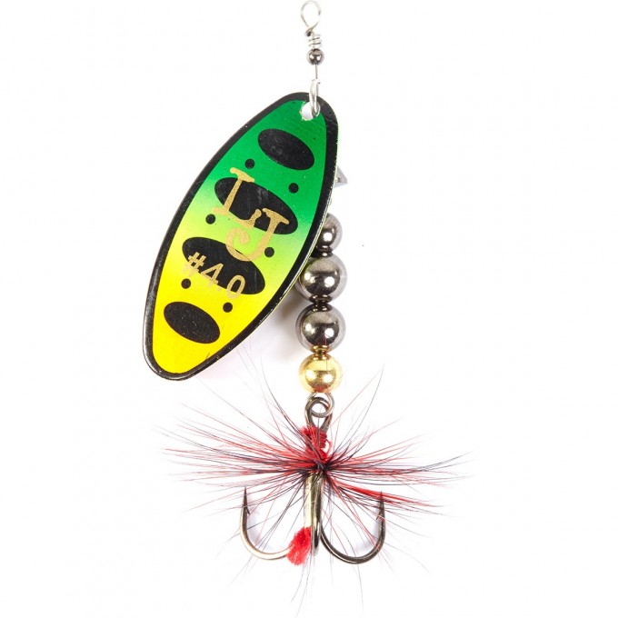 Блесна вращающаяся LUCKY JOHN SHELT BLADE №2, 9 г, цвет 008 LJSB02-008