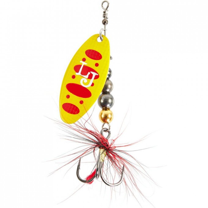 Блесна вращающаяся LUCKY JOHN SHELT BLADE №4, 15 г, цвет 010 LJSB04-010