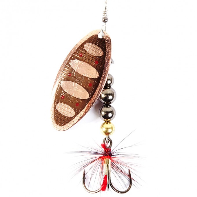 Блесна вращающаяся LUCKY JOHN SHELT BLADE TUNGSTEN BODY №4, 20 г, цвет 006 LJSBT04-006