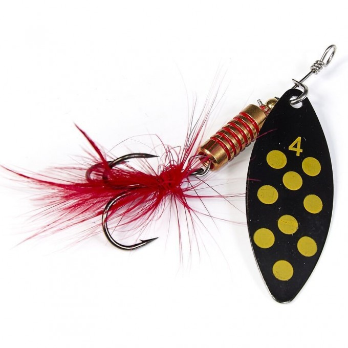 Блесна вращающаяся LUCKY JOHN SPIN-X LONG №4, 9 г, цвет Bf LJSL04-BF