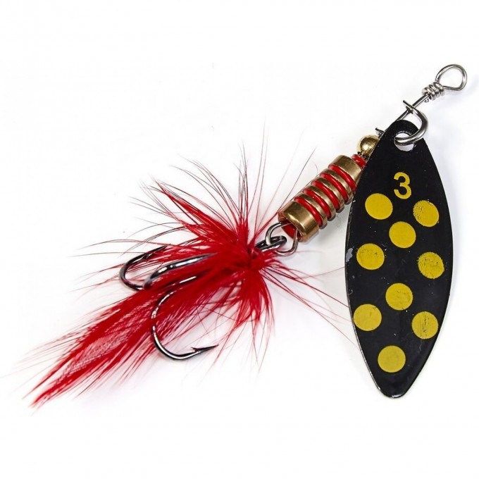 Блесна вращающаяся LUCKY JOHN SPIN-X ROUND №3, 8 г, цвет Bf LJSR03-BF