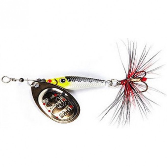 Блесна вращающаяся LUCKY JOHN TRIAN BLADE ROUND 12 г, цвет 004 LJTBR12-004