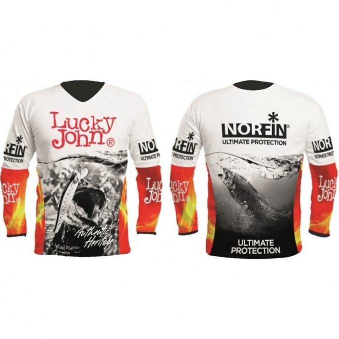 Джемпер LUCKY JOHN FIRE белый 02 р.M AM-7001-02M