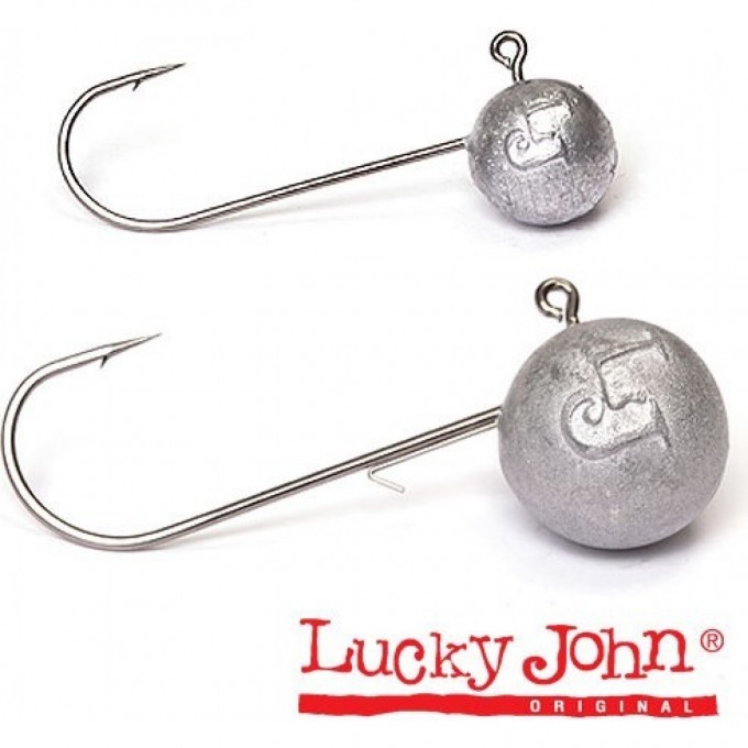 Джиг-головка LUCKY JOHN MICROJIG ROUND HEAD, 3г, крючок №1, набор 5шт. LJMJ01-0030