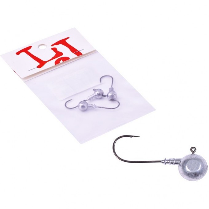 Джиг-головки LUCKY JOHN BALL 28г, крючок №4, уп. 3шт LJBLJ-028