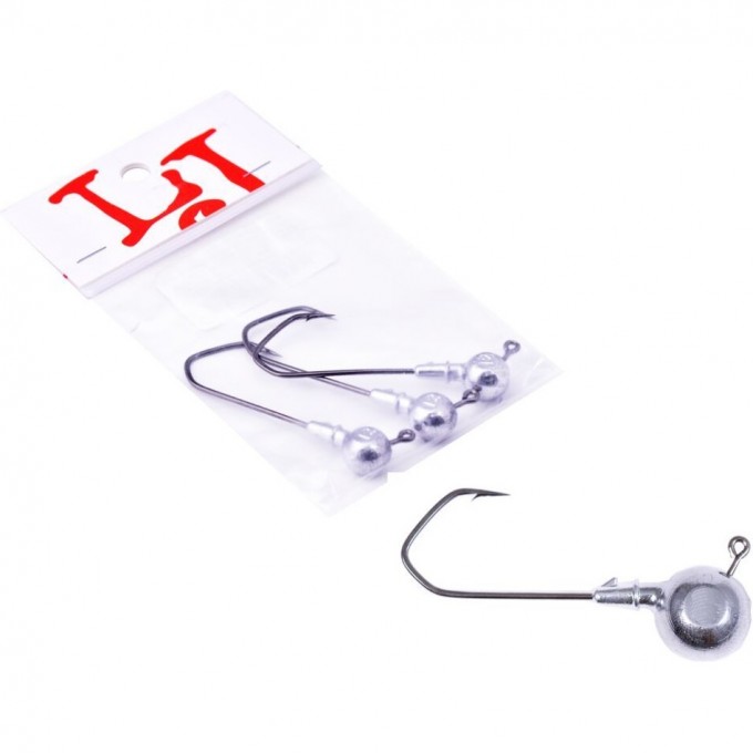 Джиг-головки LUCKY JOHN PRO SERIES BARBARIAN 16г, крючок 6/0, уп. 3шт LJBAJ60-016