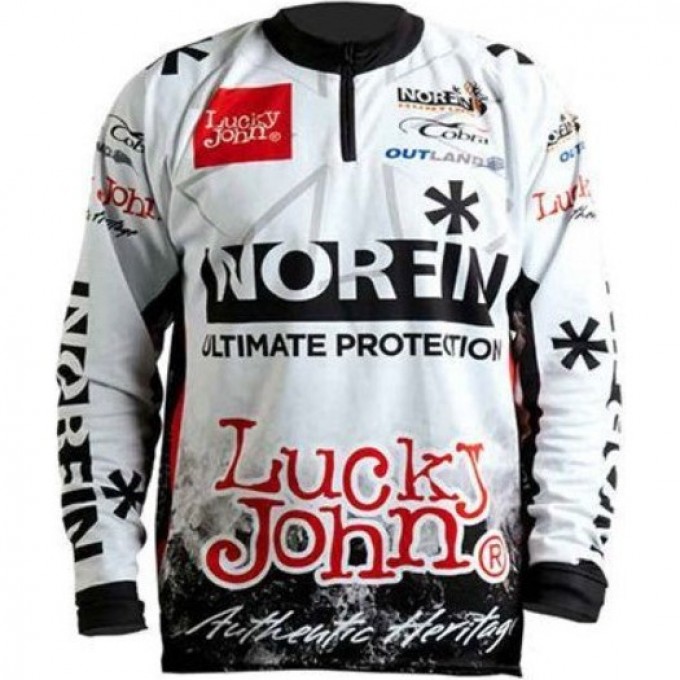 Футболка LUCKY JOHN Белая 05 Р.xxl AM-155-05XXL