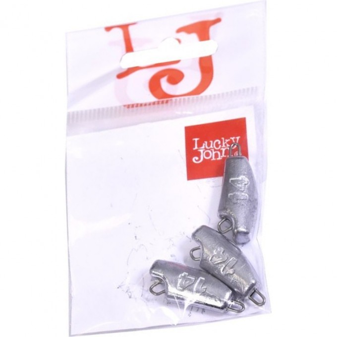 Груз-головки LUCKY JOHN JIG ROVER разборные 14г, 3шт LJR-014