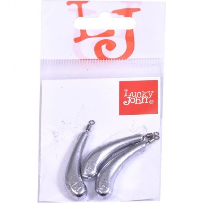 Груза LUCKY JOHN DROP SHOT BANANA 14г 3шт LJDB-014