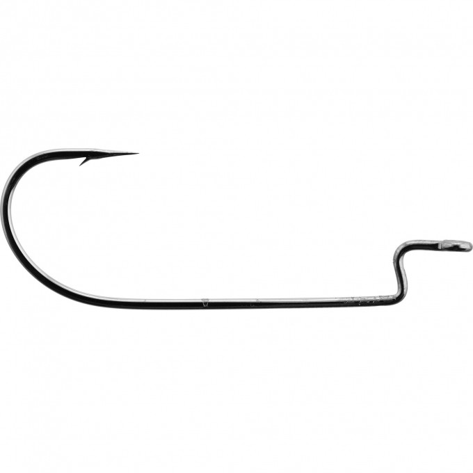 Крючки офсетные LUCKY JOHN LJHP340-K020 B (черный) №2/0, 7шт LJH340-K020