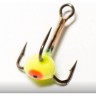 Крючок-тройник для приманок LUCKY JOHN с каплей цветной, №10, цвет y LJ99040-04