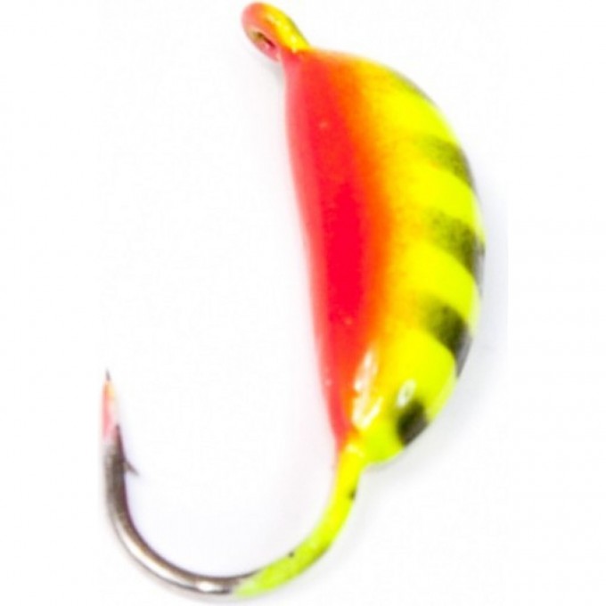 Мормышка вольфрамовая LUCKY JOHN БАНАН РИЖСКИЙ крашеная 25мм, цвет 22 LJ11025-22
