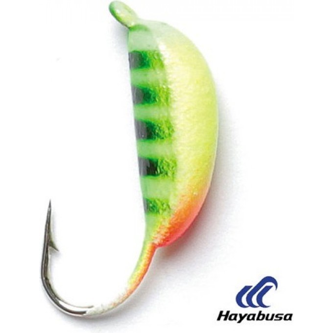 Мормышка вольфрамовая LUCKY JOHN БАНАН РИЖСКИЙ крашеная 30мм, цвет 12P LJ11030-28