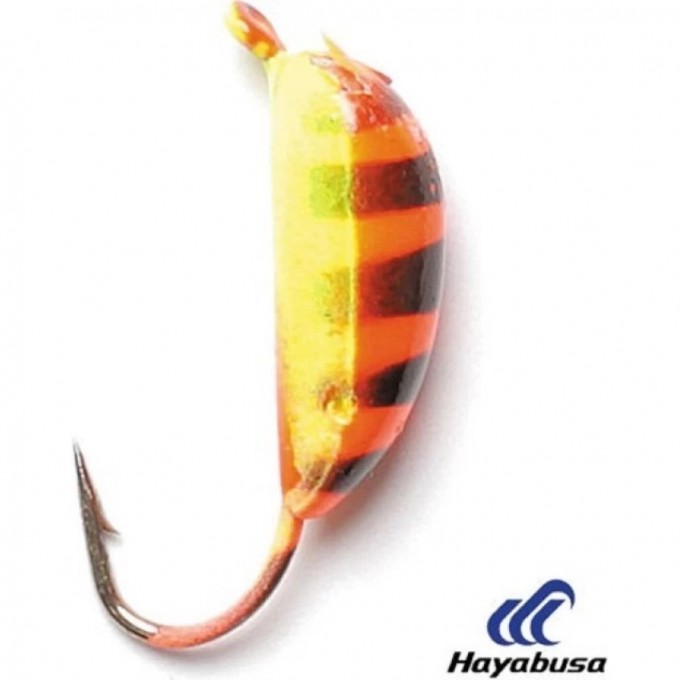 Мормышка вольфрамовая LUCKY JOHN БАНАН РИЖСКИЙ крашеная 30мм, цвет 19 LJ11030-32