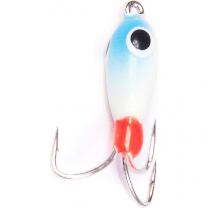 Мормышка вольфрамовая LUCKY JOHN ЧЕРТИК c отверстием 30мм, цвет 527 LJ30030-527