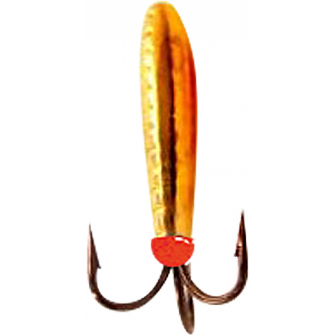 Мормышка вольфрамовая LUCKY JOHN ЧЕРТИК c отверстием 33мм, цвет G LJ30033-02