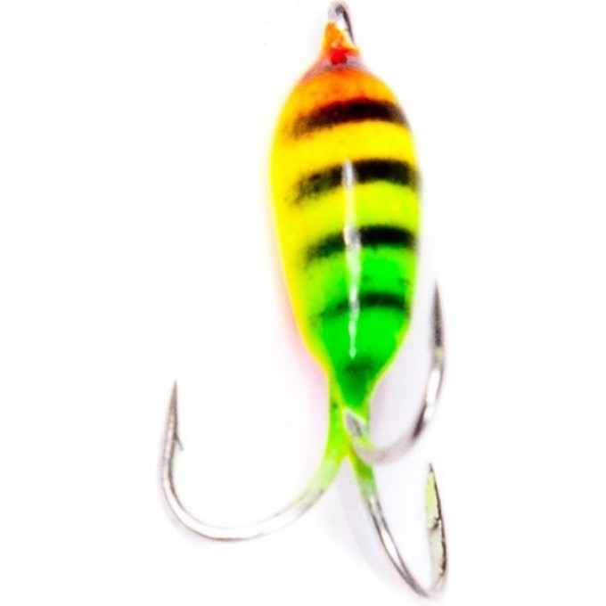 Мормышка вольфрамовая LUCKY JOHN ЧЕРТИК c отверстием 40мм, цвет 516 LJ30040-516