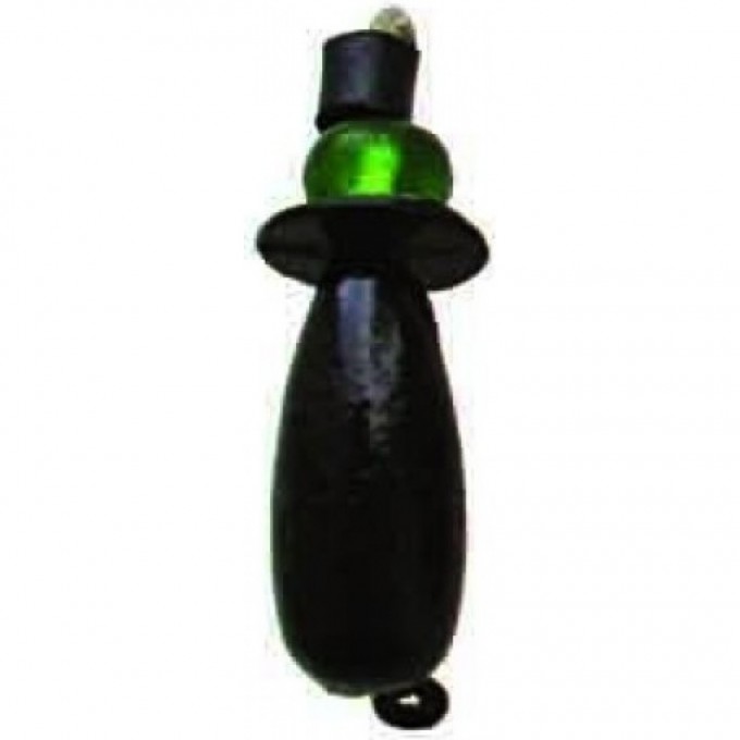 Мормышка вольфрамовая LUCKY JOHN НИМФА с петелькой, лыской и бисером 40мм, цвет 31 Блистер LJB15040-142