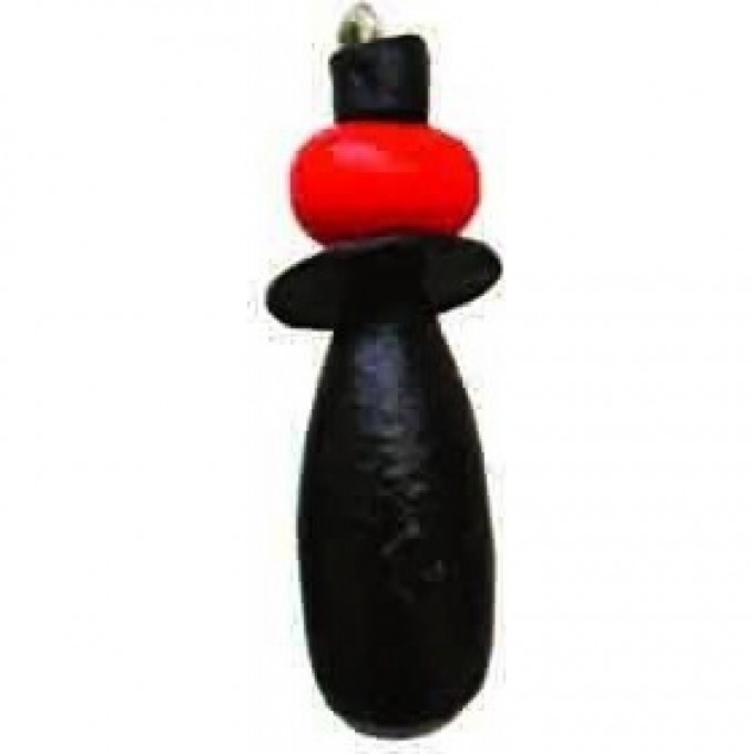 Мормышка вольфрамовая LUCKY JOHN НИМФА с петелькой, лыской и бисером 40мм, цвет 32 Блистер LJB15040-144