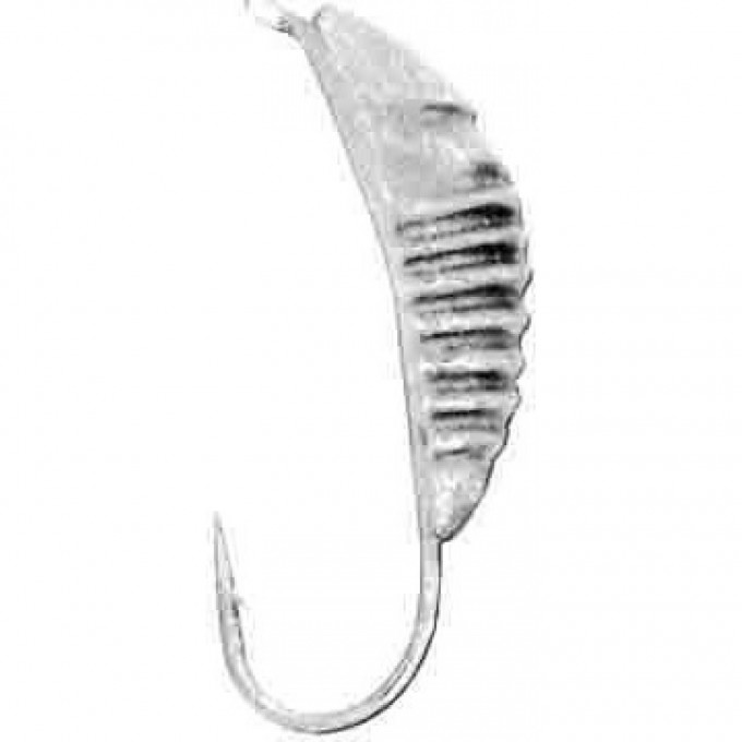 Мормышка вольфрамовая LUCKY JOHN SALMO БАНАН граненый с петелькой 35мм, цвет 01 LJ10035-01