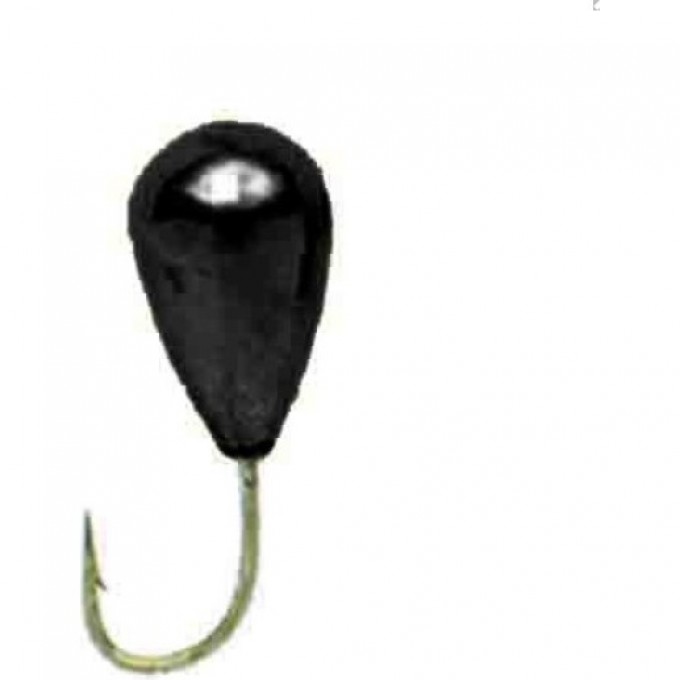 Мормышка вольфрамовая LUCKY JOHN SALMO КАПЛЯ с отверстием и кембриком 30мм, цвет b LJ08030-04