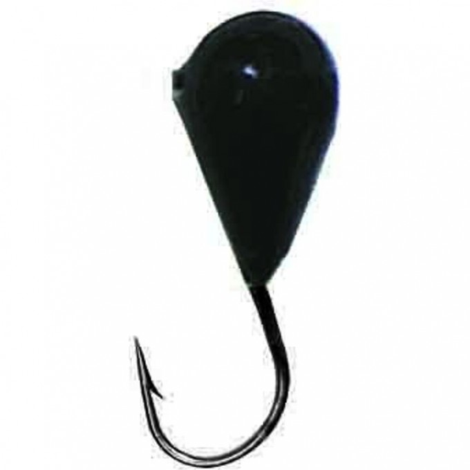 Мормышка вольфрамовая LUCKY JOHN SALMO КАПЛЯ с отверстием и кембриком 50мм, цвет b LJ08050-04