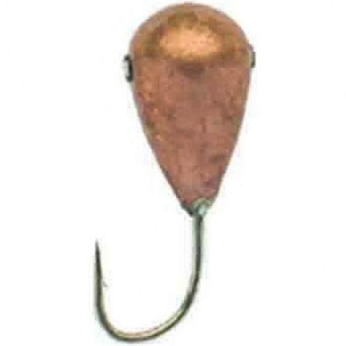 Мормышка вольфрамовая LUCKY JOHN SALMO КАПЛЯ с отверстием и кембриком 50мм, цвет c LJ08050-03