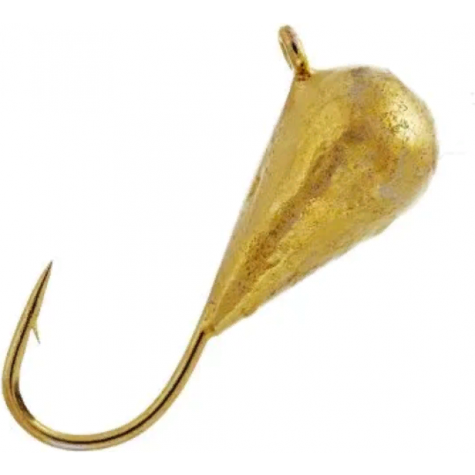 Мормышка вольфрамовая LUCKY JOHN SALMO КАПЛЯ с петелькой 30мм, цвет g LJ09030-02