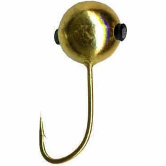 Мормышка вольфрамовая LUCKY JOHN SALMO ШАР с отверстием и кембриком 40мм, цвет g LJ03040-02