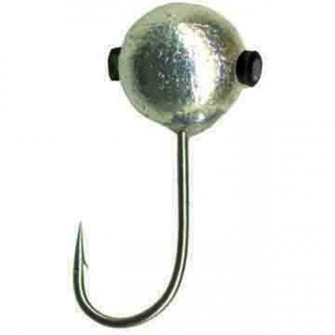 Мормышка вольфрамовая LUCKY JOHN SALMO ШАР с отверстием и кембриком 60мм, цвет s LJ03060-01