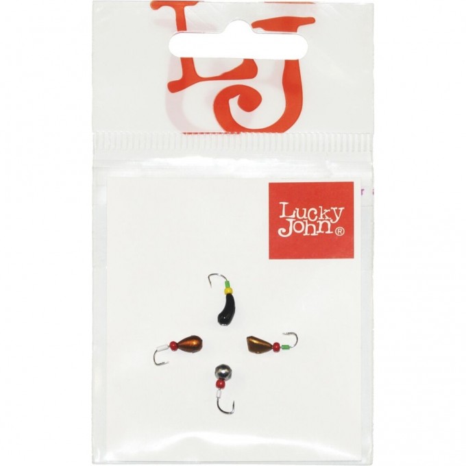 Мормышки свинцовые LUCKY JOHN Набор 6 8219-06N